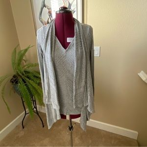 Whit house black market cardigan set